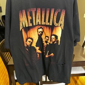 Vintage Metallica Poor Re-Touring Me Tour Shirt